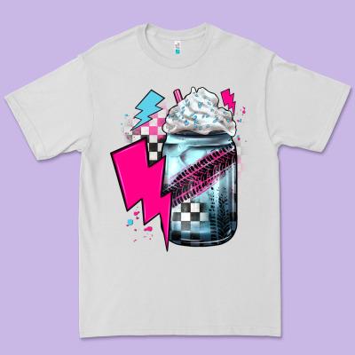 Racing Coffee Premium Tee Designed By Jahusdesignshop