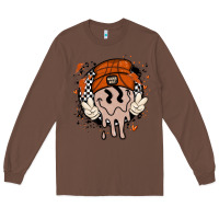 Chestnut basketball game day Long Sleeve Tee - MaliasSmallBusiness