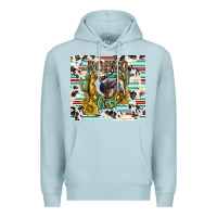 Blue Mist rodeo girl Premium Hoodie - TumblerDesignByShophia