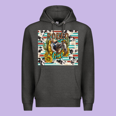 Rodeo Girl Premium Hoodie Designed By Tumblerdesignbyshophia