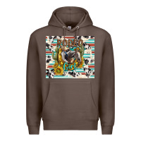 Coffee rodeo girl Premium Hoodie - TumblerDesignByShophia