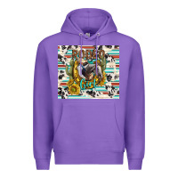 Purple rodeo girl Premium Hoodie - TumblerDesignByShophia