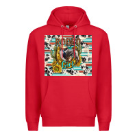 Red rodeo girl Premium Hoodie - TumblerDesignByShophia