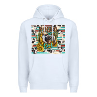 White rodeo girl Premium Hoodie - TumblerDesignByShophia
