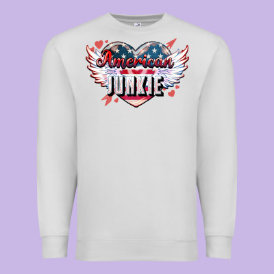 American Junkie 4th Of July Premium Sweatshirt Designed By Howdyjamesfarm
