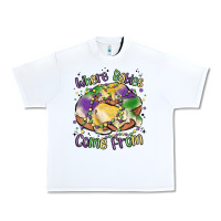 White where babies come from Urban Heavy Tee - MaliasSmallBusiness