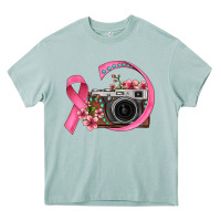 Arona floral cancer ribbon vintage camera Heavy Core Tee - FaDigitalArtStudio