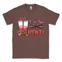 Chestnut v is for valentine venti Classic Tee - MaliasSmallBusiness