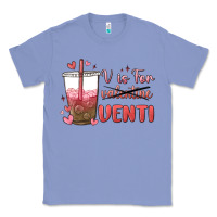Colony Blue v is for valentine venti Classic Tee - MaliasSmallBusiness