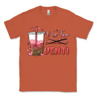 Copper v is for valentine venti Classic Tee - MaliasSmallBusiness