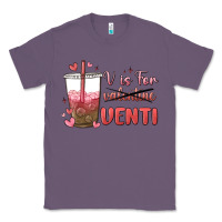 Lavender v is for valentine venti Classic Tee - MaliasSmallBusiness
