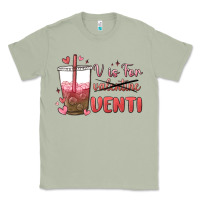 Matcha v is for valentine venti Classic Tee - MaliasSmallBusiness