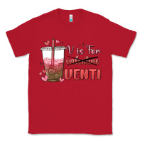 Red v is for valentine venti Classic Tee - MaliasSmallBusiness