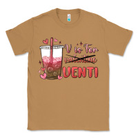 Toasted Coconut v is for valentine venti Classic Tee - MaliasSmallBusiness