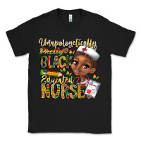 Black unapologetically pretty black educated nurse Classic Tee - CowhideDigitalArt