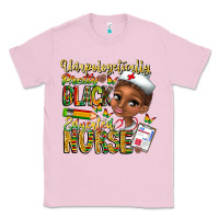 Bubblegum Pink unapologetically pretty black educated nurse Classic Tee - CowhideDigitalArt