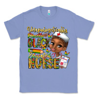 Colony Blue unapologetically pretty black educated nurse Classic Tee - CowhideDigitalArt