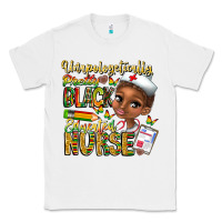 White unapologetically pretty black educated nurse Classic Tee - CowhideDigitalArt