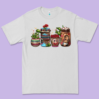 Mexican Coffee Premium Tee Designed By Jahusdesignshop