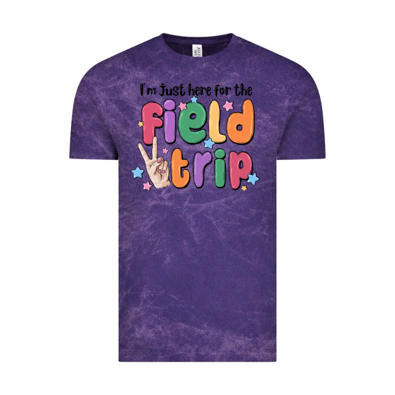 I'm Just Here For The Field Trip Vintage Tee by MaliasSmallBusiness | Teevron