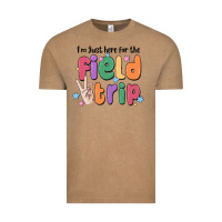 Vintage Coffee i'm just here for the field trip Vintage Tee - MaliasSmallBusiness