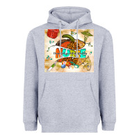 Heather Grey fall nurse pumpkin Heavyweight Hoodie - TumblerDesignByShophia