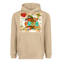 Mushroom fall nurse pumpkin Heavyweight Hoodie - TumblerDesignByShophia