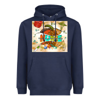 Navy fall nurse pumpkin Heavyweight Hoodie - TumblerDesignByShophia