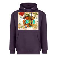 Plum fall nurse pumpkin Heavyweight Hoodie - TumblerDesignByShophia