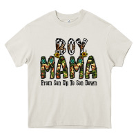 Cream Boy Mama From Son Up To Son Down Heavy Core Tee - CowhideDigitalArt