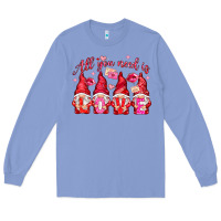 Colony Blue all you need is love Long Sleeve Tee - NancyCooperArtShop