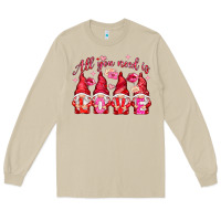 Mushroom all you need is love Long Sleeve Tee - NancyCooperArtShop