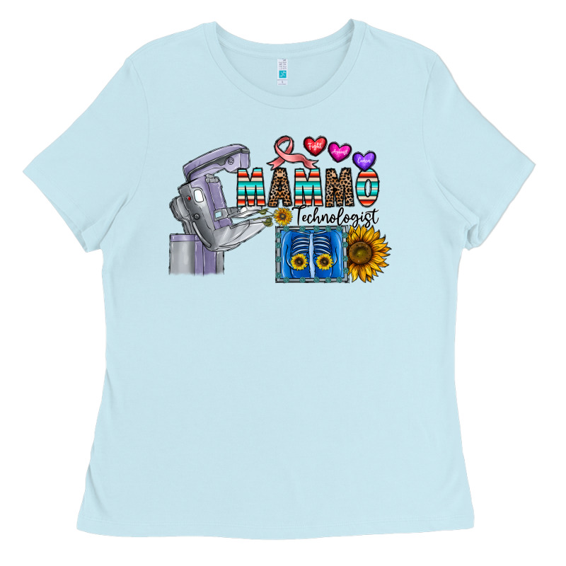 Mammo Technologist Ladies Tee by CowhideDigitalArt | Teevron