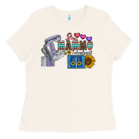 Bone mammo technologist Ladies Tee - CowhideDigitalArt