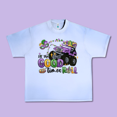 Let The Good Times Roll Urban Heavy Tee Designed By Maliassmallbusiness
