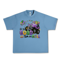 Pebble Blue let the good times roll Urban Heavy Tee - MaliasSmallBusiness