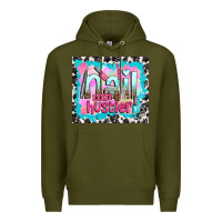 Army Green nail hustler Premium Hoodie - TumblerDesignByShophia