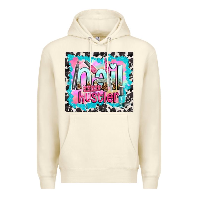 Nail Hustler Premium Hoodie by TumblerDesignByShophia | Teevron