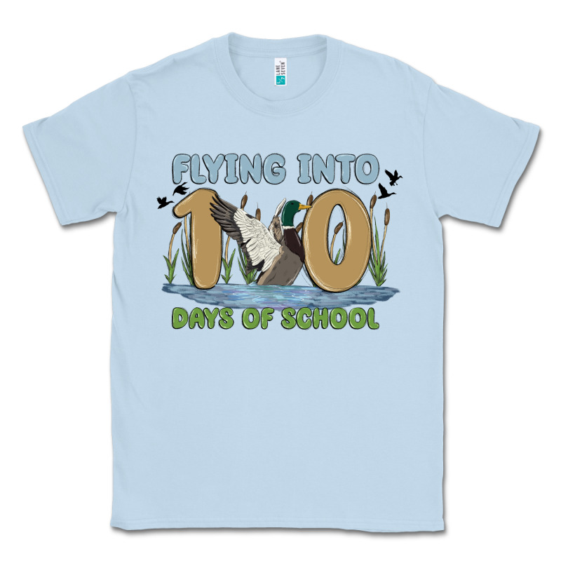 Flying Into 100 Days Of School Classic Tee by MaliasSmallBusiness | Teevron