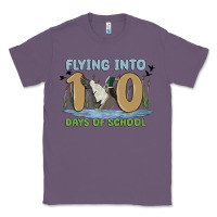 Lavender flying into 100 days of school Classic Tee - MaliasSmallBusiness