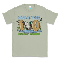 Matcha flying into 100 days of school Classic Tee - MaliasSmallBusiness