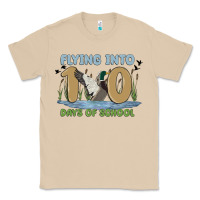 Mushroom flying into 100 days of school Classic Tee - MaliasSmallBusiness
