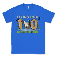 True Royal flying into 100 days of school Classic Tee - MaliasSmallBusiness