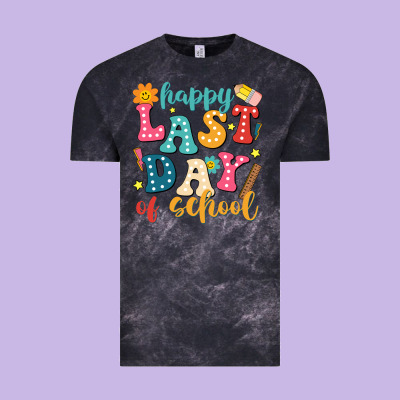 Happy Last Day Of School Vintage Tee Designed By Jahusdesignshop