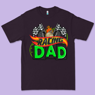 Racing Dad With Racing Oto Equipment Premium Tee Designed By Adodesignshop