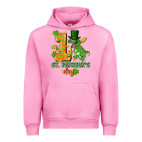 Fuchsia Pink my first st. patricks day Urban Hoodie - FaDigitalArtStudio