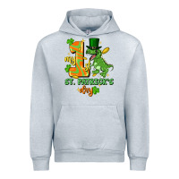 Heather Grey my first st. patricks day Urban Hoodie - FaDigitalArtStudio
