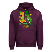 Mauve Wine my first st. patricks day Urban Hoodie - FaDigitalArtStudio