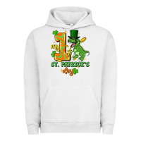 Pigment Lunar Rock my first st. patricks day Urban Hoodie - FaDigitalArtStudio