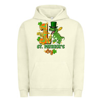 Pigment Pistachio my first st. patricks day Urban Hoodie - FaDigitalArtStudio